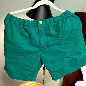 Chubbies Golf “The Green Shorts” masters XL 7” inseam